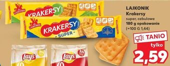 Kaufland Krakersy super Lajkonik oferta