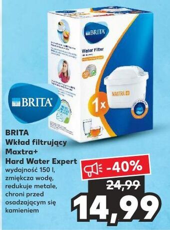 Kaufland Wkład filtrujący hard water expert (pomarańczowy) Brita Maxtra+ oferta