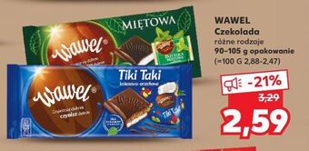 Kaufland Czekolada Wawel Tiki-Taki oferta