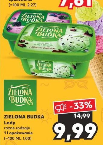 Kaufland Lody owoce leśne Zielona Budka oferta