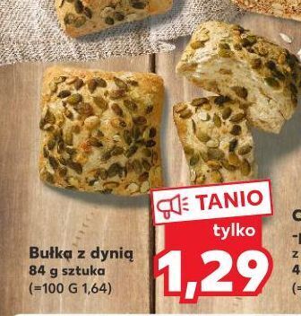 Kaufland Bułka z dynią oferta