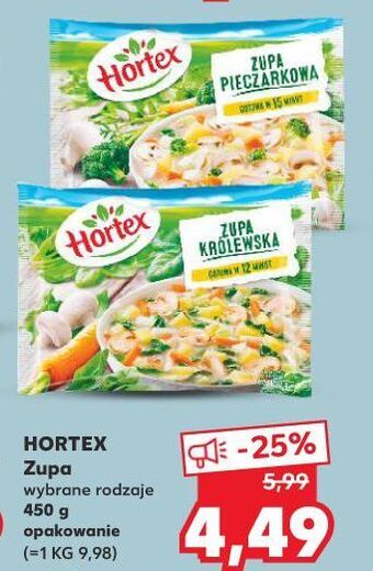 Kaufland Zupa królewska Hortex oferta