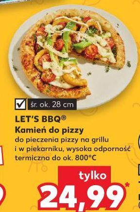 Kaufland Kamień do pizzy 28 cm K-Classic Let's Bbq oferta
