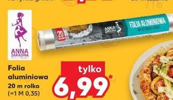 Kaufland Folia aluminiowa 20 m Anna Zaradna oferta