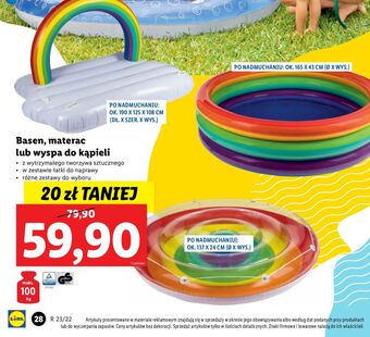 Lidl Basen tęcza 165 x 43 cm oferta