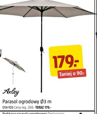 Jula Parasol ogrodowy oferta