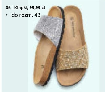 Klapki damskie Bonprix