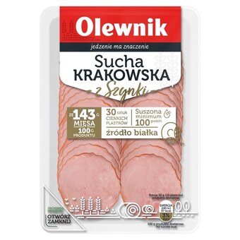 Selgros Olewnik Sucha krakowska z szynki 90 g oferta