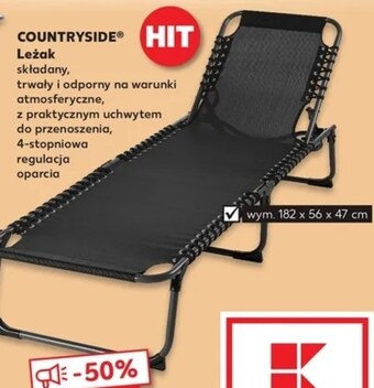 Kaufland Leżak Countryside oferta