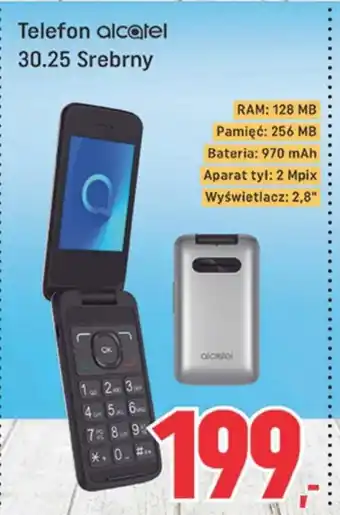 Neopunkt Telefon Alcatel 30.25 Srebny oferta