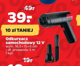 Netto Odkurzacz samochodowy 12 V oferta