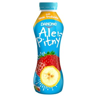 Lewiatan Ale Pitny Napój jogurtowy truskawka banan 290 g oferta