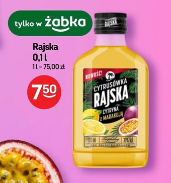 Żabka Wódka smakowa Cytrusówka rajska oferta
