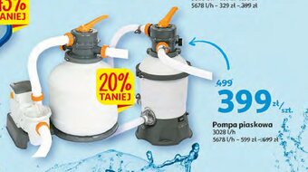 Auchan Pompa piaskowa do basenu 5678 l/h oferta