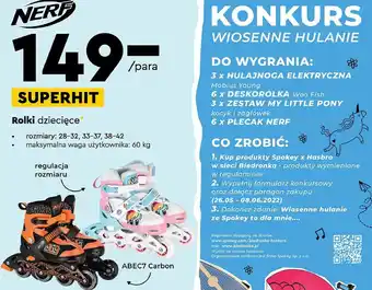 Biedronka Rolki rozm. 38-42 oferta