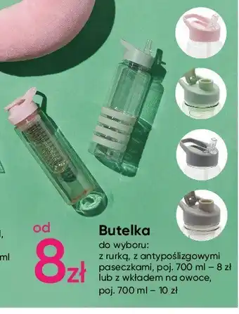 Pepco Butelka z rurką z wkładem na owoce 700 ml oferta