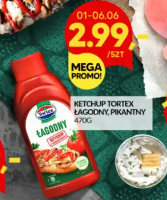 Market Jan Ketchup Tortex łagodny, pikantny 470g oferta