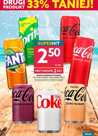 Dealz Napój pomarańczowy Fanta oferta