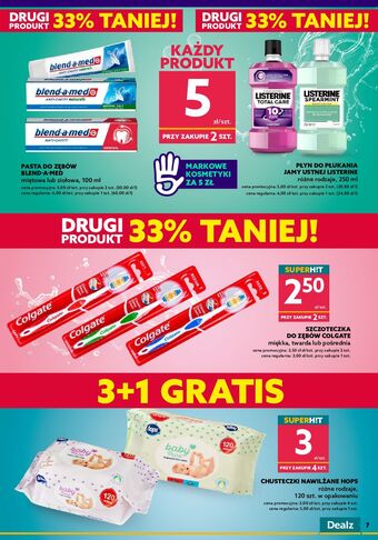 Dealz Chusteczki nawilżane zielone Hops Baby Pure oferta