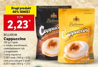 Lidl Cappuccino z magnezem Bellarom Cappucccino oferta