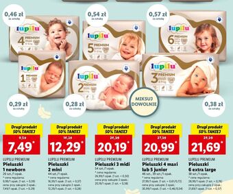 Lidl Pieluszki extra large 6 Lupilu Premium oferta