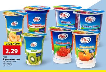 Lidl Jogurt banan Pilos oferta