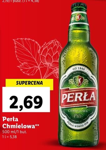 Lidl Piwo Perła Chmielowa oferta