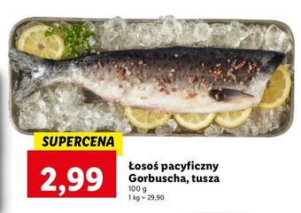 Lidl Łosoś pacyficzny gorbuscha tusza oferta