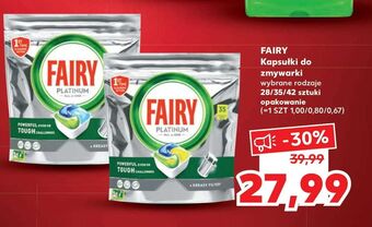 Kaufland Tabletki do zmywarek regular Fairy Platinum oferta