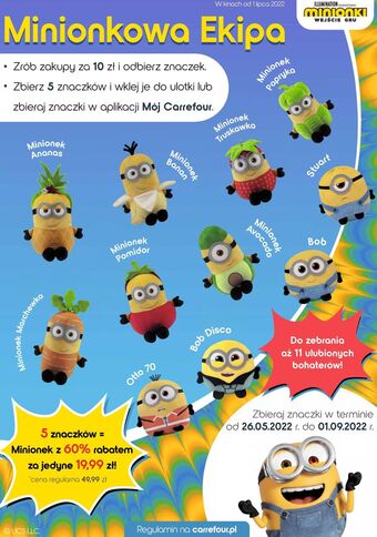 Carrefour Minionek truskawka oferta