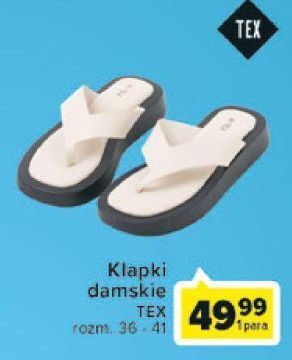 Carrefour Klapki damskie 36-41 Tex oferta