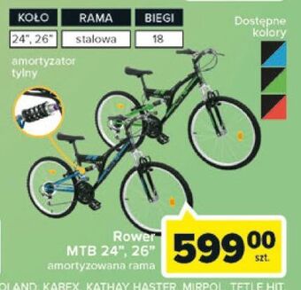 Carrefour Rower mtb 24" oferta