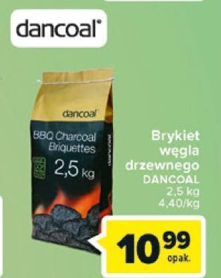 Carrefour Brykiet węgla drzewnego Dancoal oferta