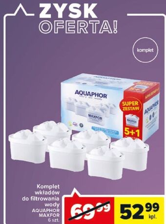 Carrefour Wkład filtrujący b25 maxfor Aquaphor oferta