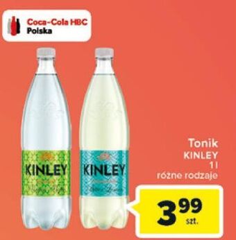 Carrefour Napój bitter lemon Kinley oferta