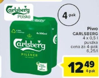 Carrefour Piwo Carlsberg oferta