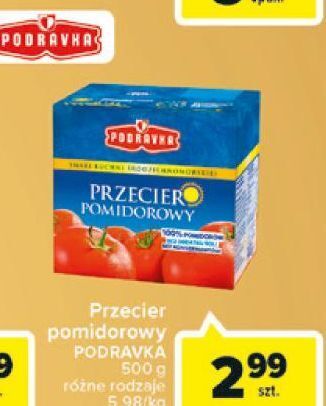 Carrefour Przecier pomidorowy Podravka oferta
