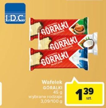 Carrefour Wafelek orzechowy Góralki oferta