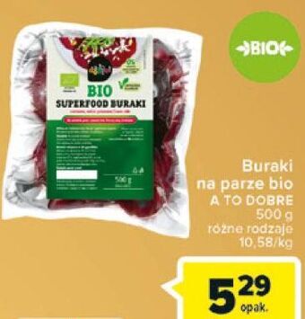 Carrefour Buraki czerwone ekologiczne A To Dobre! oferta