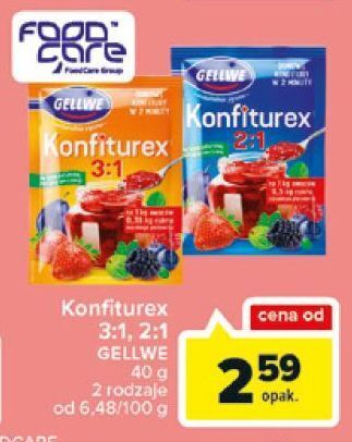 Carrefour Konfiturex 3:1 Gellwe oferta