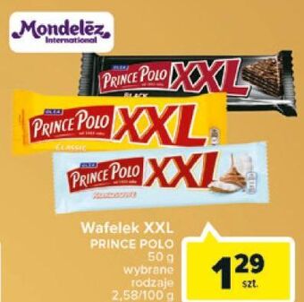 Carrefour Wafelek classic Prince Polo Xxl oferta