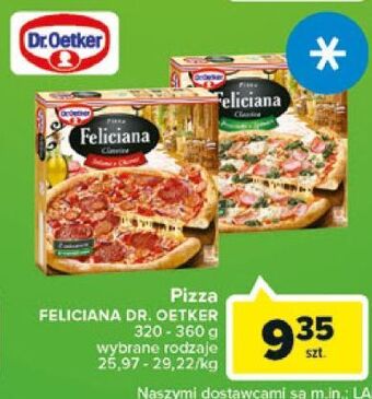 Carrefour Pizza prosciutto e spinaci Dr. Oetker Feliciana oferta