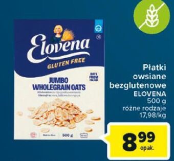 Carrefour Płatki owsiane bezglutenowe Elovena oferta