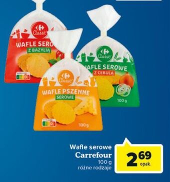 Carrefour Wafle serowe Carrefour oferta