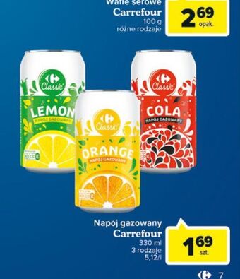 Carrefour Napój orange Carrefour Classic oferta
