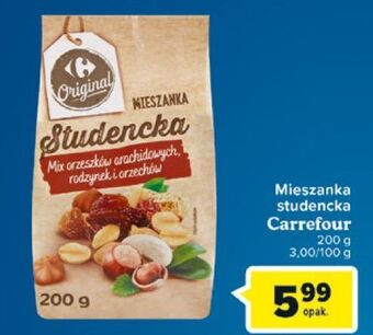 Carrefour Mieszanka studencka Carrefour oferta