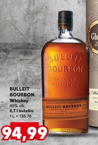 Kaufland Bourbon Bulleit oferta