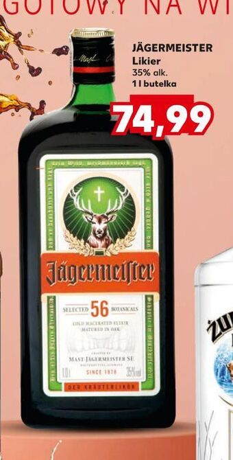 Kaufland Likier Jagermeister oferta