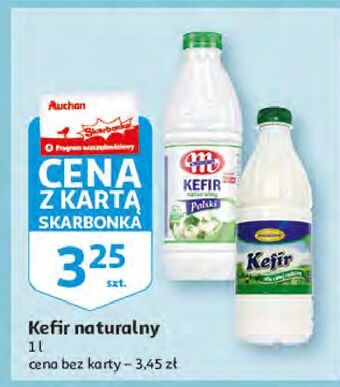 Auchan Kefir naturalny Włoszczowa oferta