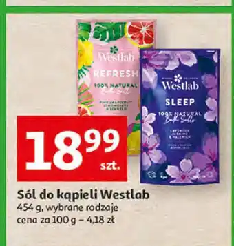 Auchan Sól do kapieli refresh Westlab oferta